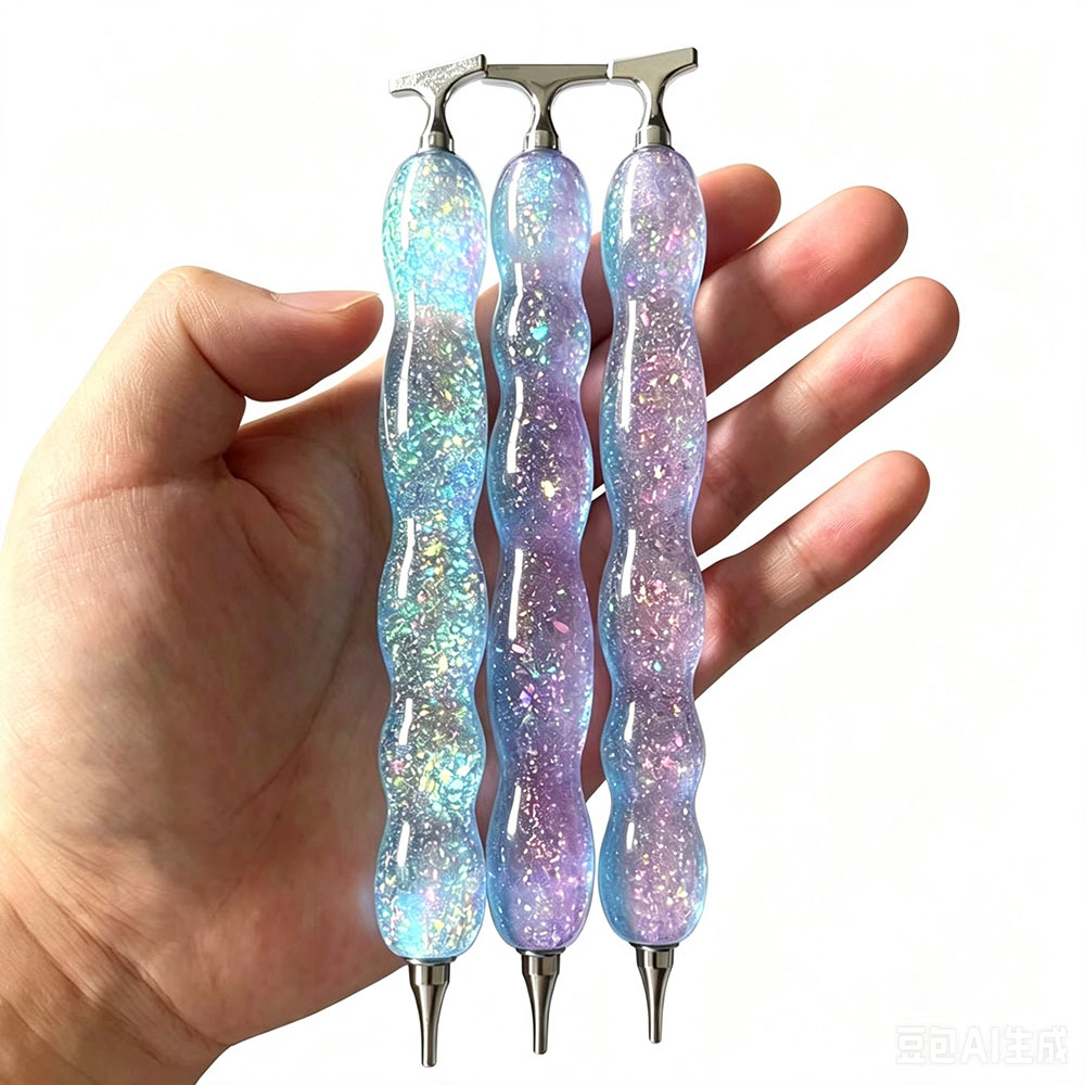 Embroidery Tools - Nouveau stylo de broderie diamantée rose