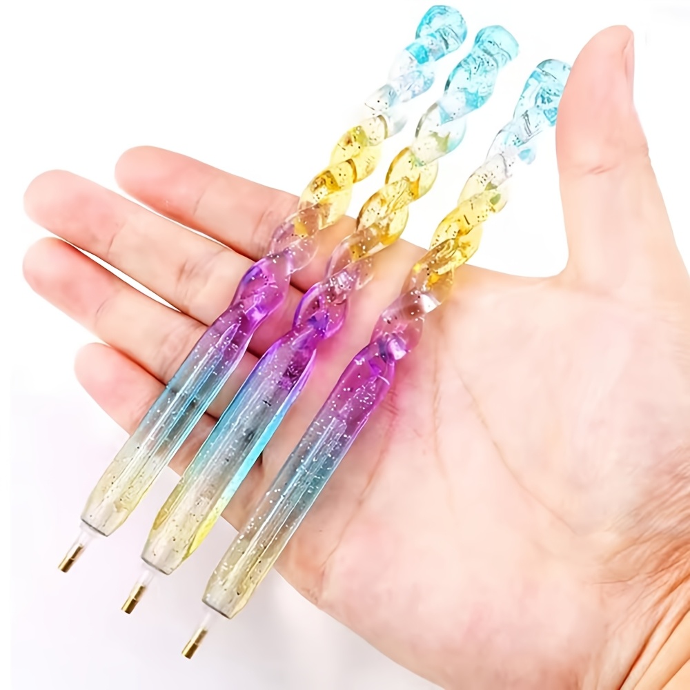 Embroidery Tools - 3 stylos applicateurs de strass pour