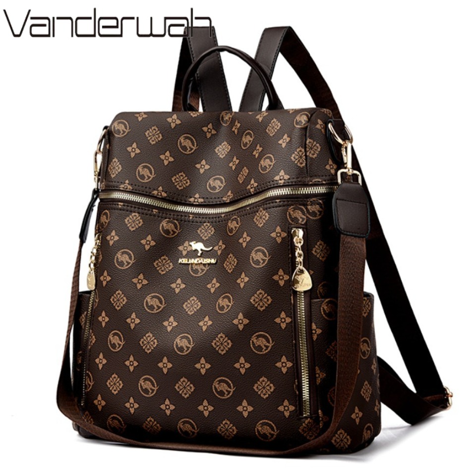Embroidery Logo - Véritable marque femmes en cuir souple
