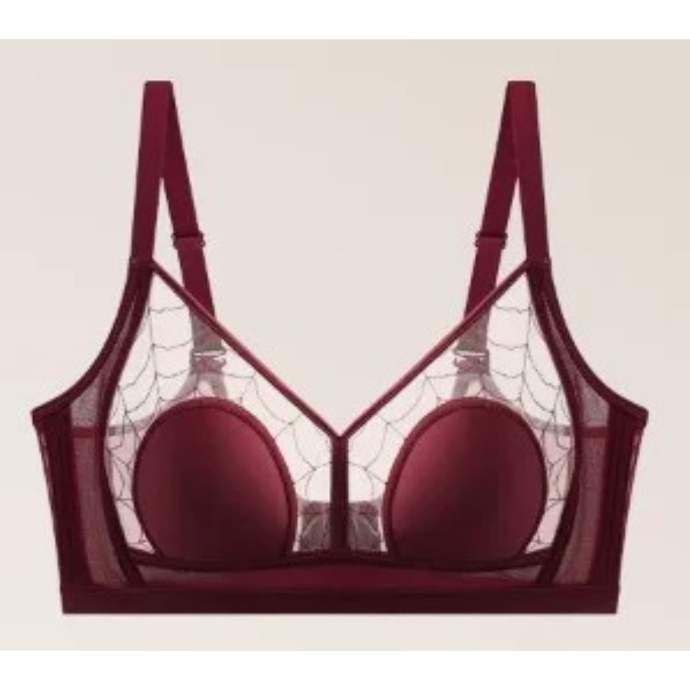 Embroidery Underwear - BANERDANNI Soutien-gorge sans fil en maille