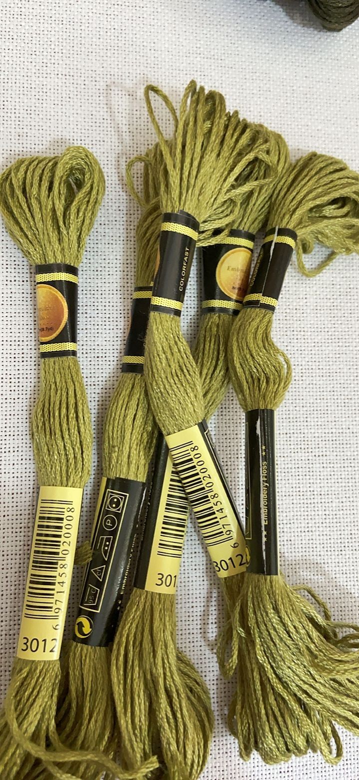 Dmc Floss Set - Fil à broder arc-en-ciel pour débutants,