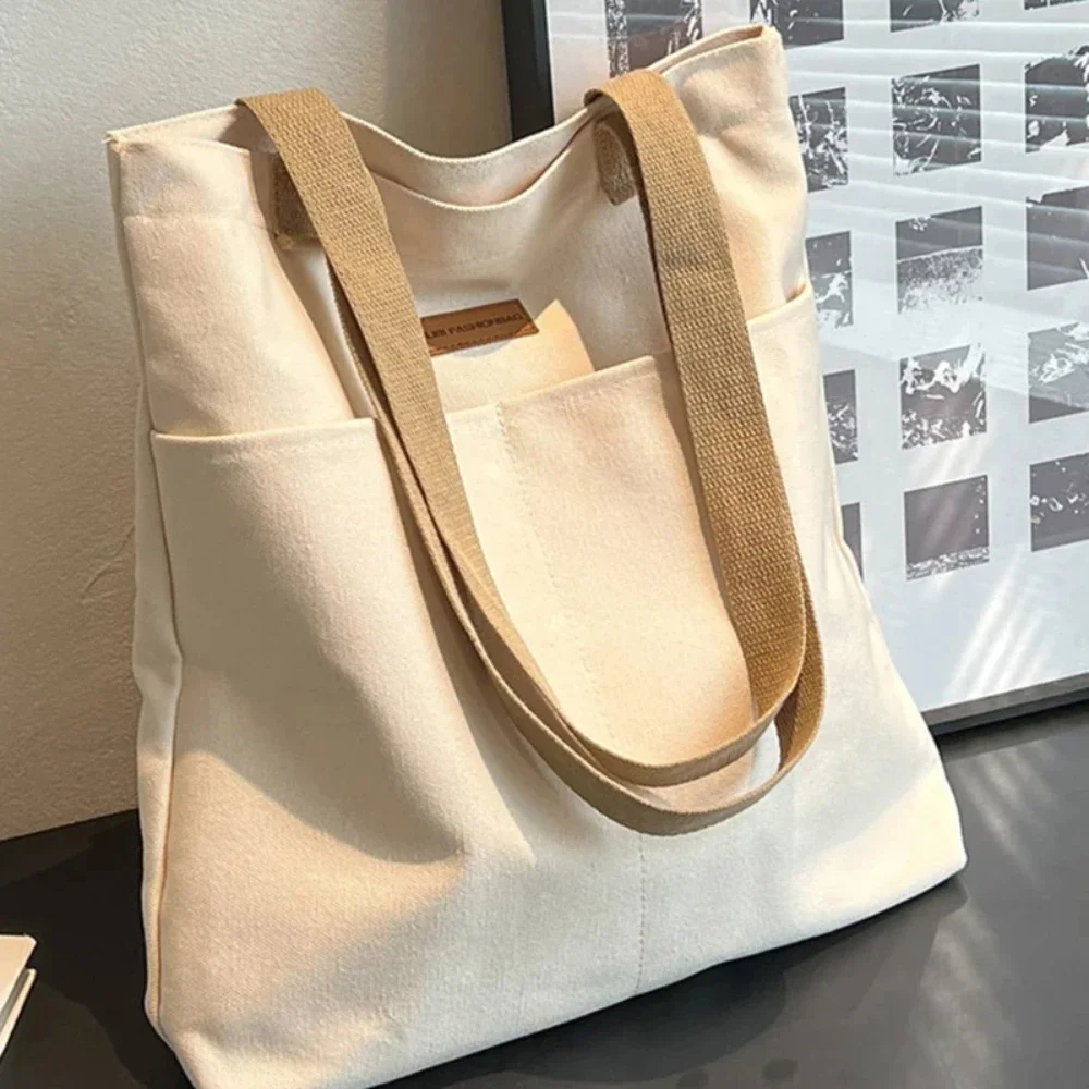 Embroidery Yarns - Sac fourre-tout en toile pour femmes,