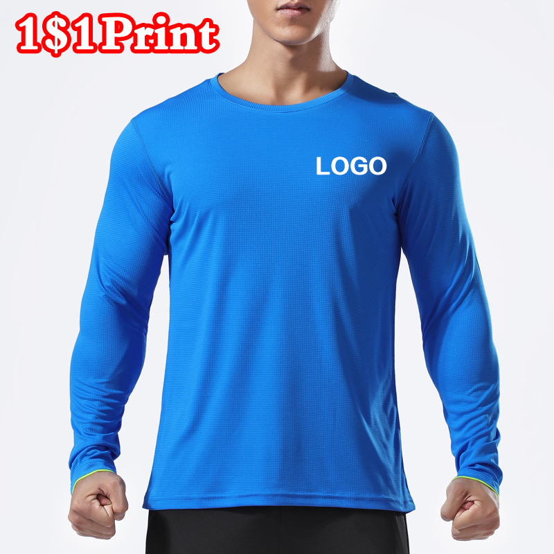 Embroidery Logo - T-shirt de sport à manches longues