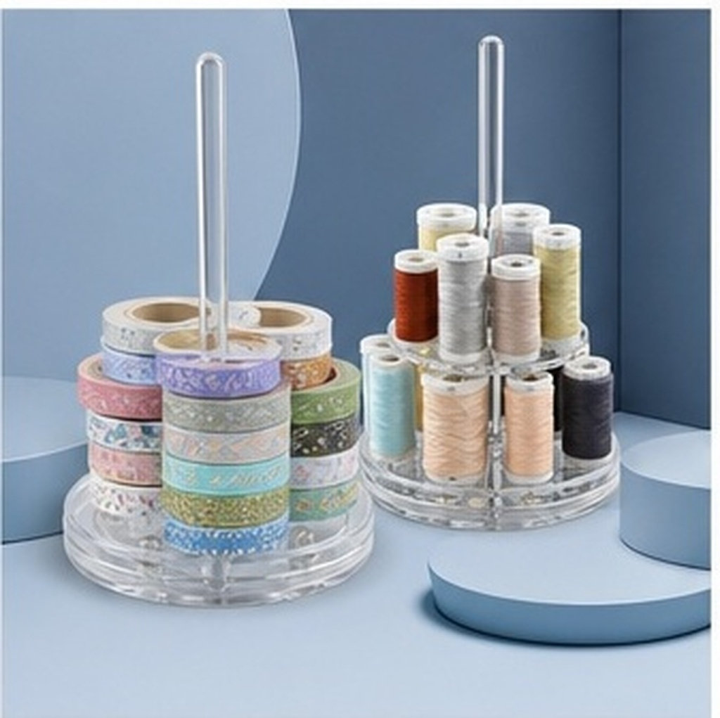 Embroidery Yarns - Lot de 2 supports rotatifs de