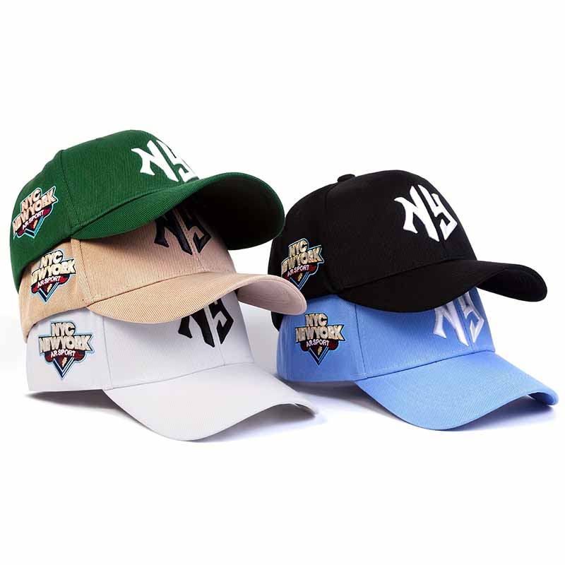 Embroidery Nyc - Casquettes de baseball unisexes avec broderie