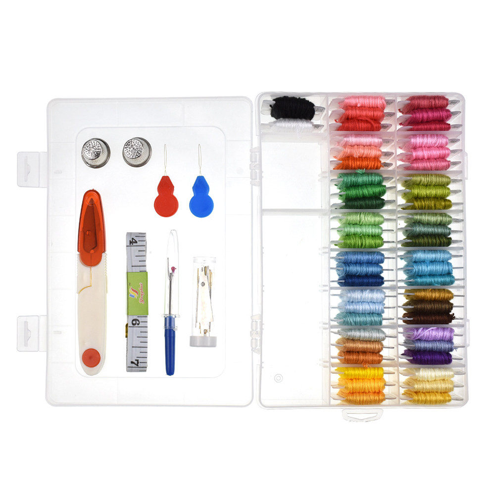 Embroidery Tools - 50 kits de broderie assortis avec