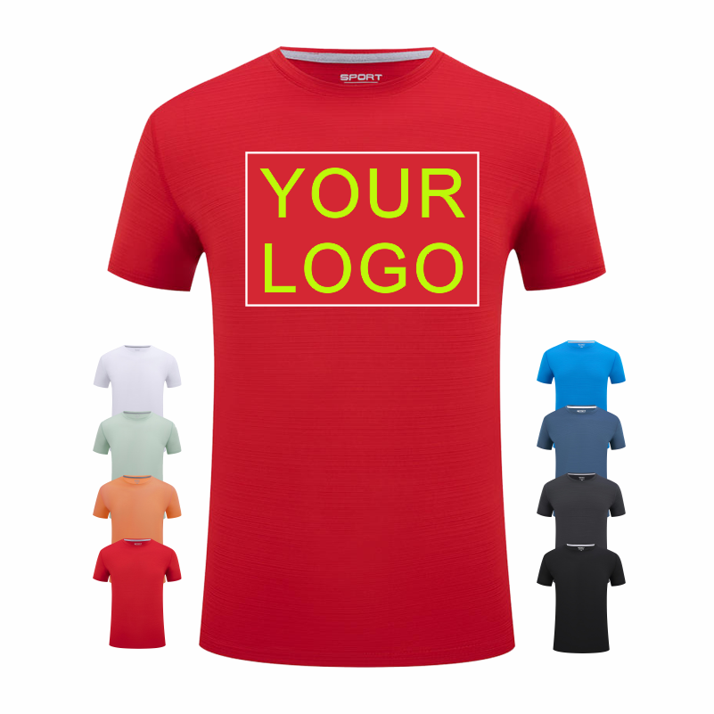 Embroidery Logo - T-shirt à manches courtes et col