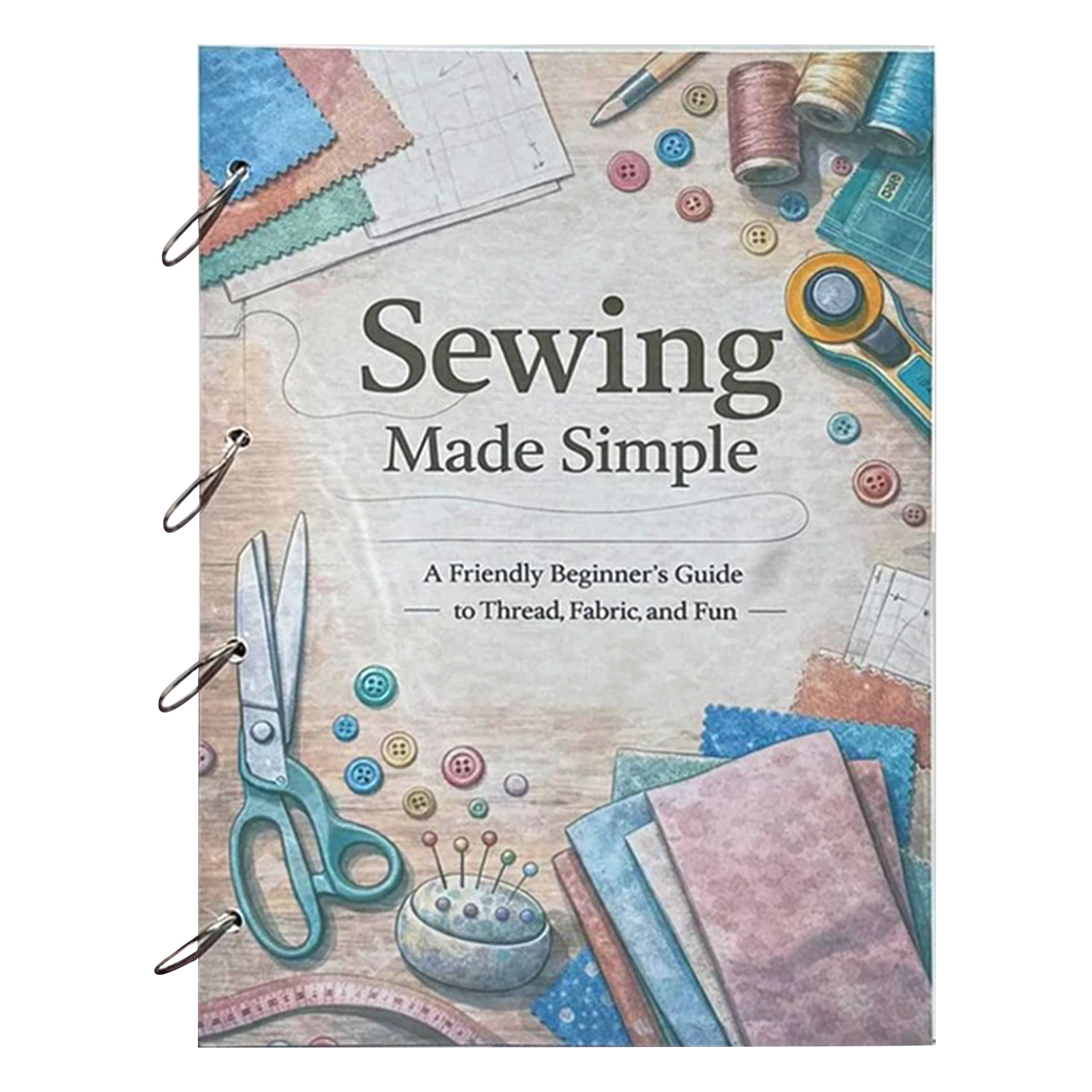 Embroidery Guide Book - Couture pour débutants - Guide pratique