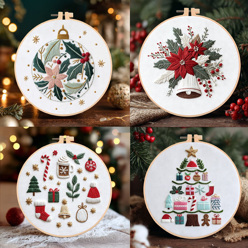 Kit de broderie DIY pour sapin - Embroidery Origin avis et prix