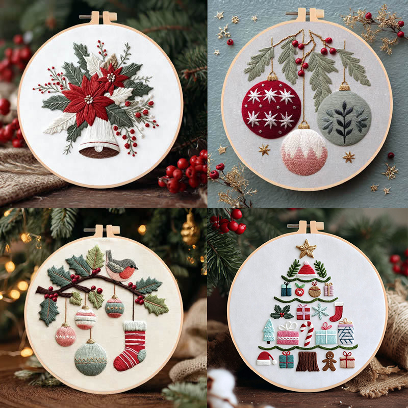 Kit de broderie DIY pour sapin - Embroidery Origin avis et prix