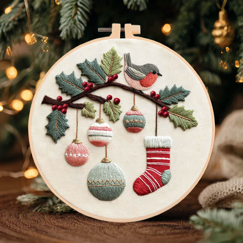 Kit de broderie DIY pour sapin - Embroidery Origin avis et prix