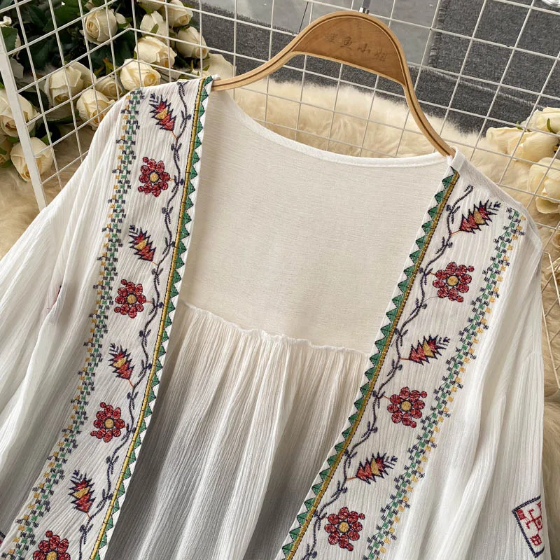 Chemise d'été pour femmes, Sty - Embroidery On Shirt avis et prix