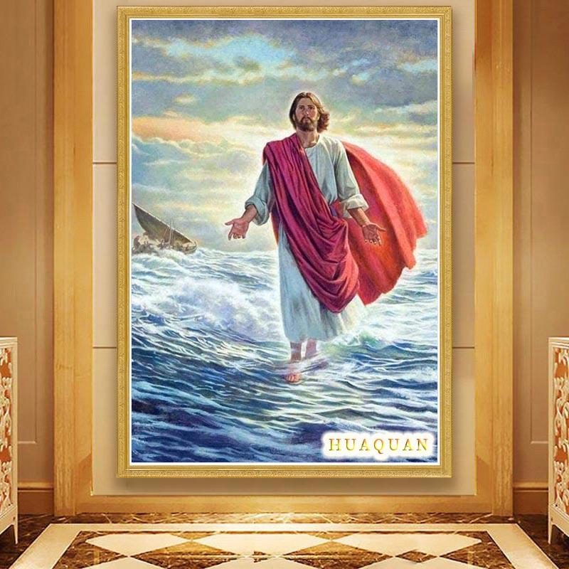 Kit de broderie du christ jésu - Embroidery Jesus avis et prix