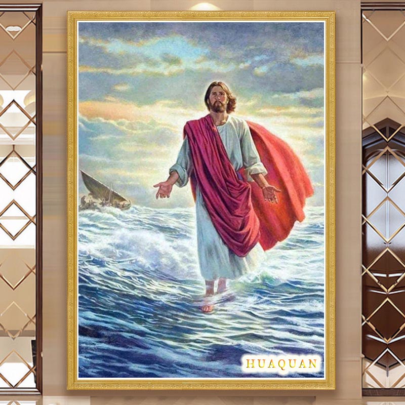 Kit de broderie du christ jésu - Embroidery Jesus avis et prix