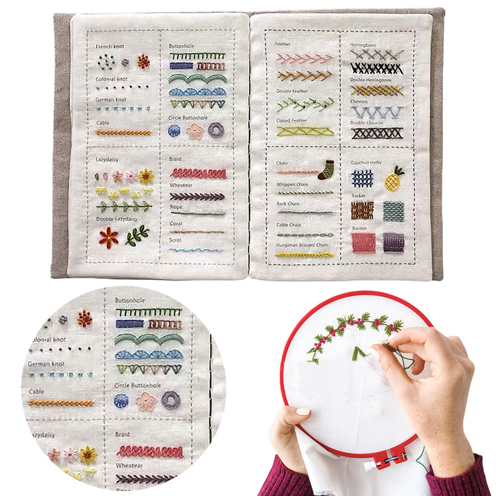 DIY Stitch Book : Guide comple - Embroidery Guide Book avis et prix