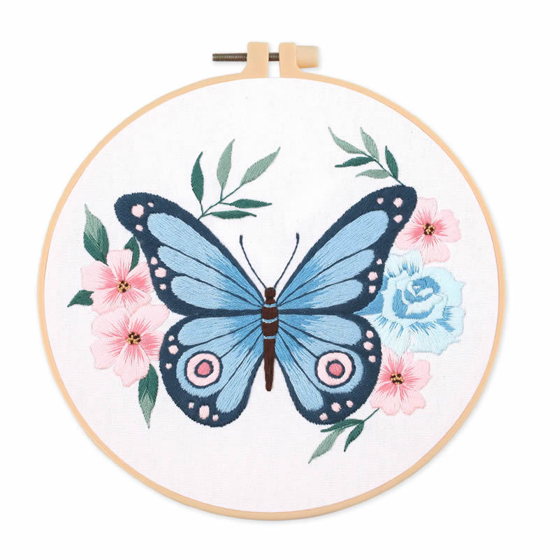 1 kit de broderie papillon 20x - Embroidery Origin avis et prix