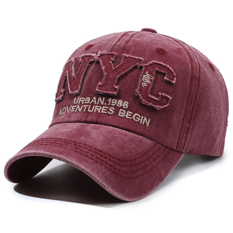 Casquette de baseball noire ré - Embroidery Nyc avis et prix