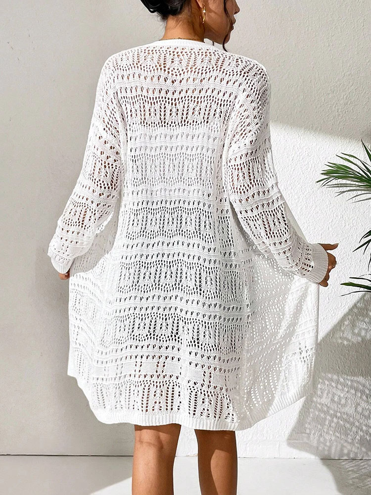 Cardigan en tricot 100% polyes - Embroidery Online avis et prix