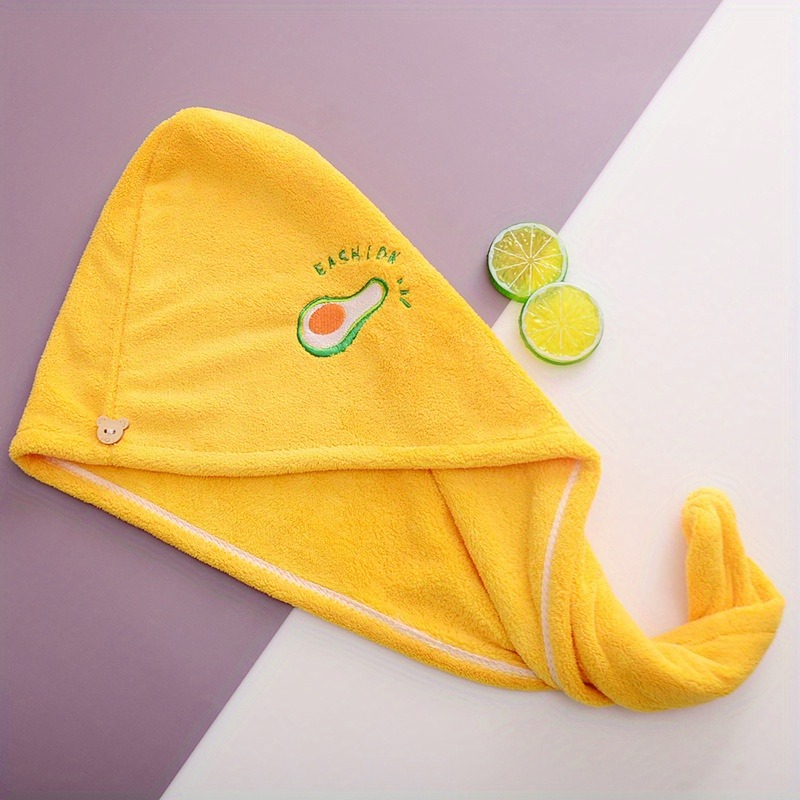 Serviette-turban pour cheveux  - Embroidery Towel avis et prix