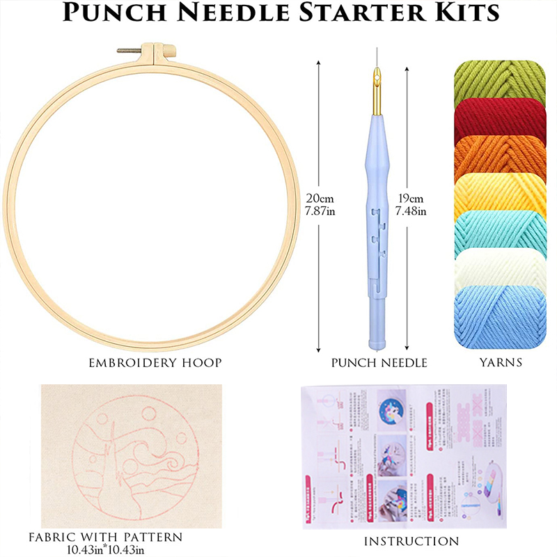 Kit de broderie au poinçon GAT - Punch Needle Handle avis et prix