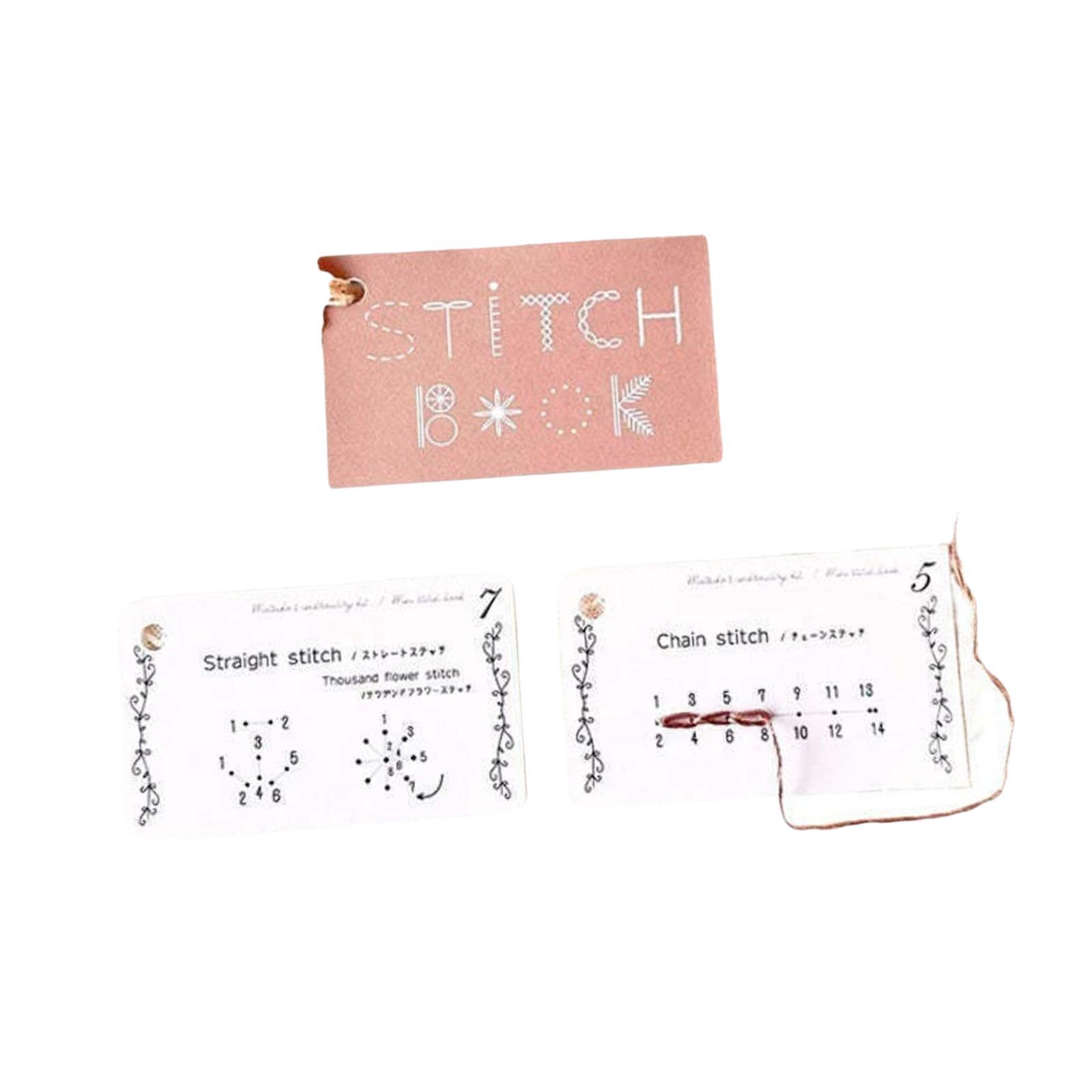 Mini livre de couture créatif, - Embroidery Guide Book avis et prix