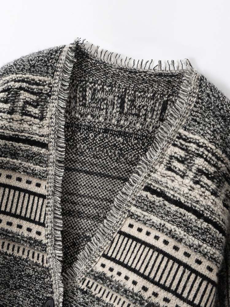 Cardigan bohème en cachemire p - Embroidery Towel avis et prix