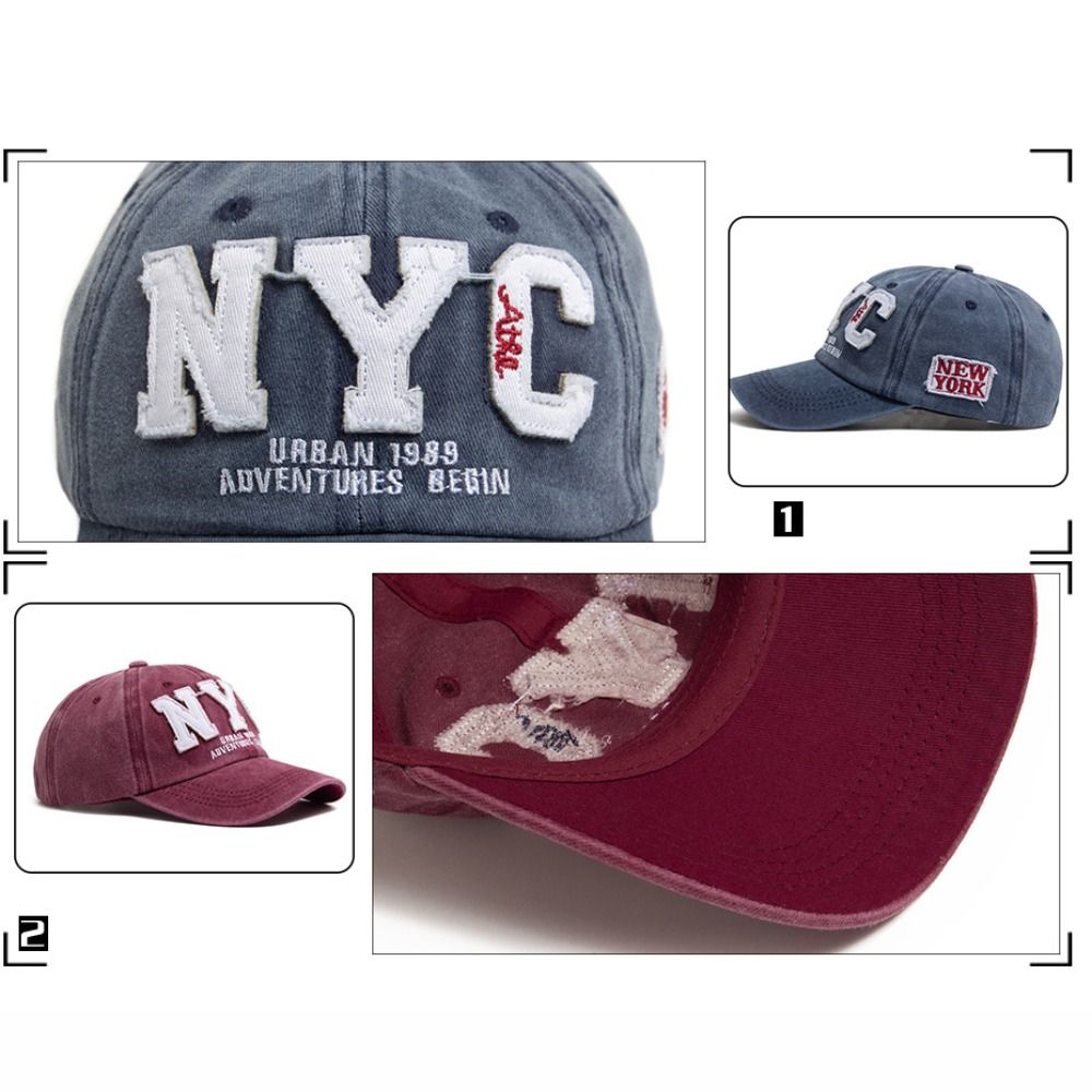Casquette de Baseball brodée N - Embroidery Nyc avis et prix