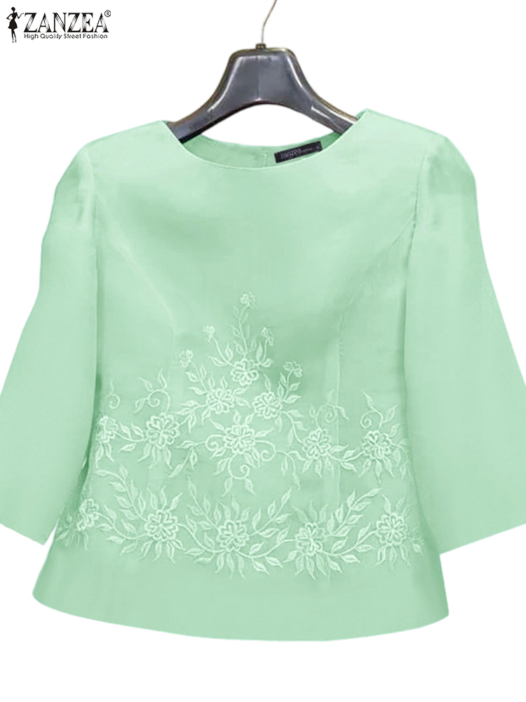 Vintage brodé hauts femmes Blo - Embroidery On Shirt avis et prix