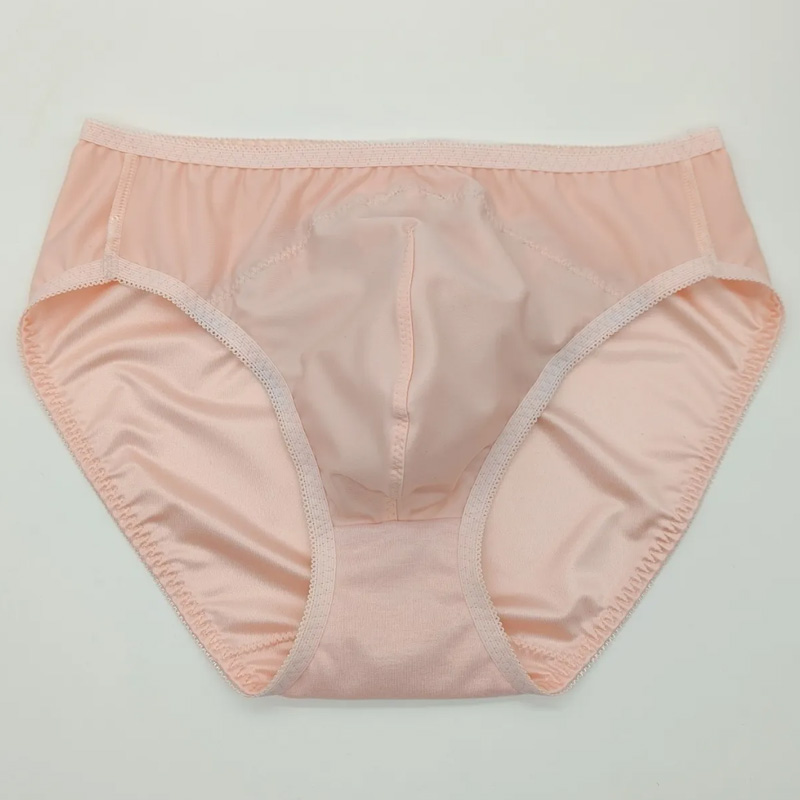 Slip rose brodé en dentelle po - Embroidery Underwear avis et prix