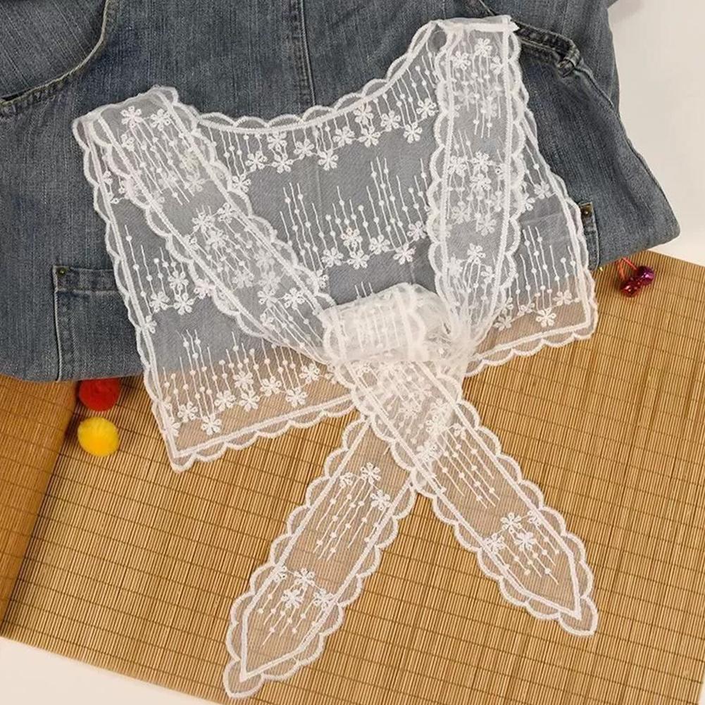 Châle-écharpe en dentelle fran - Embroidery On Shirt avis et prix