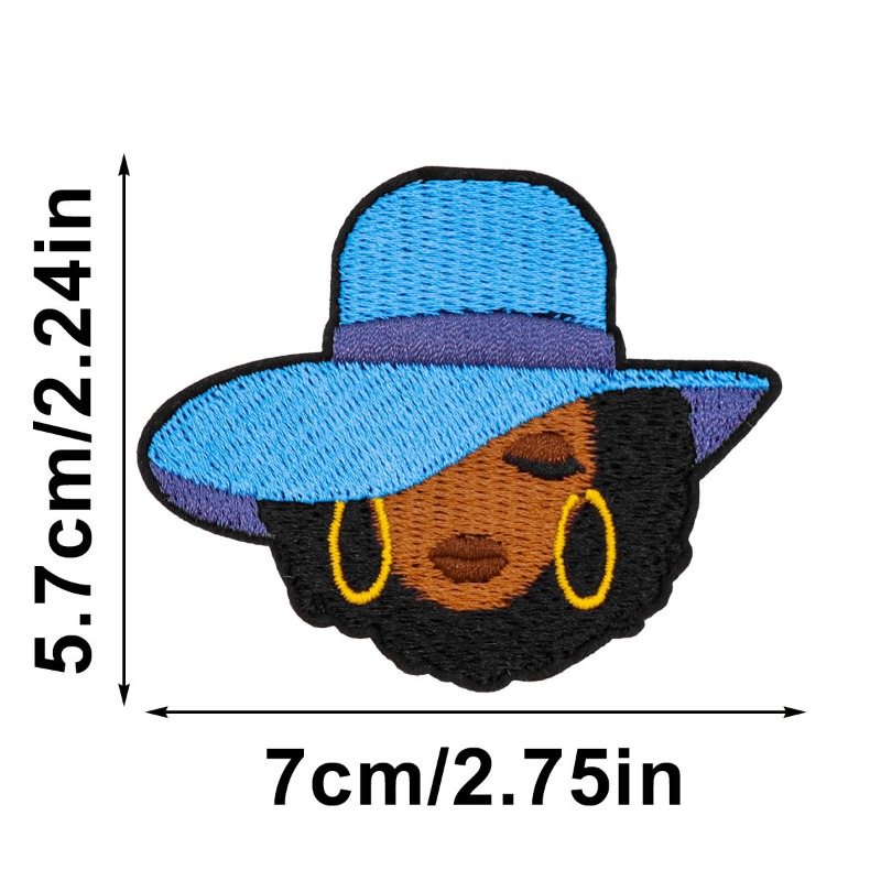 Black Girl Magic Cool Face Fem - Embroidery On Black Shirt avis et prix