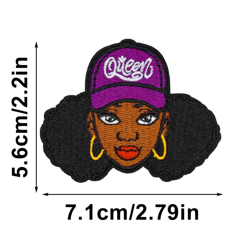 Black Girl Magic Cool Face Fem - Embroidery On Black Shirt avis et prix