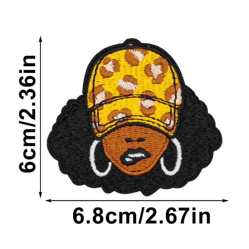 Black Girl Magic Cool Face Fem - Embroidery On Black Shirt avis et prix