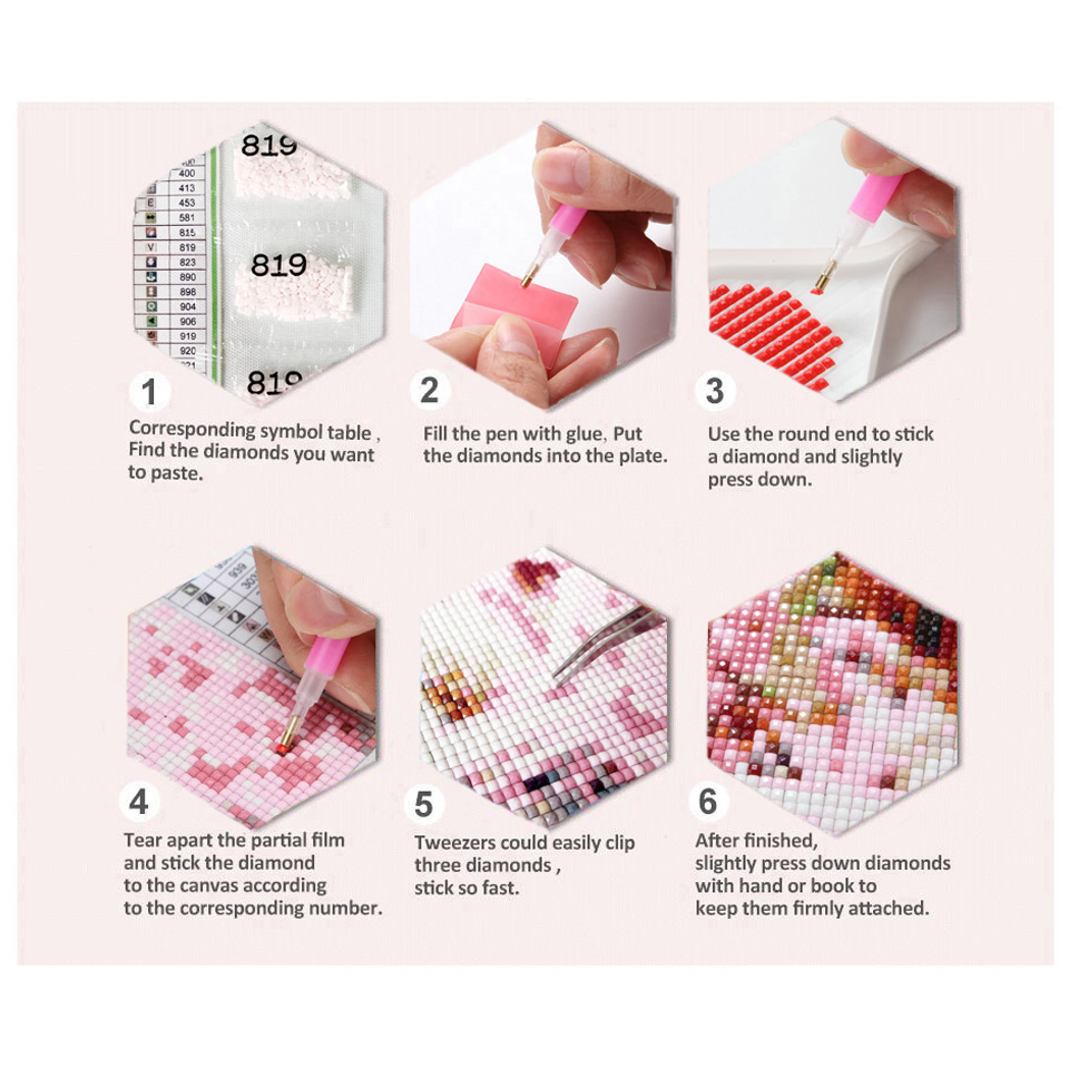 Kit de Broderie Diamant Croix  - Embroidery Jesus avis et prix