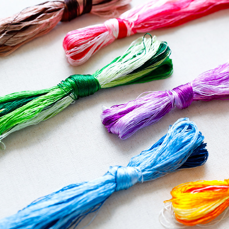 Fil de soie pour broderie de S - Embroidery Tools avis et prix