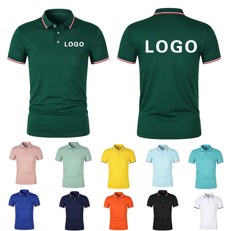 Polo d'été à manches courtes p - Embroidery On Shirt avis et prix