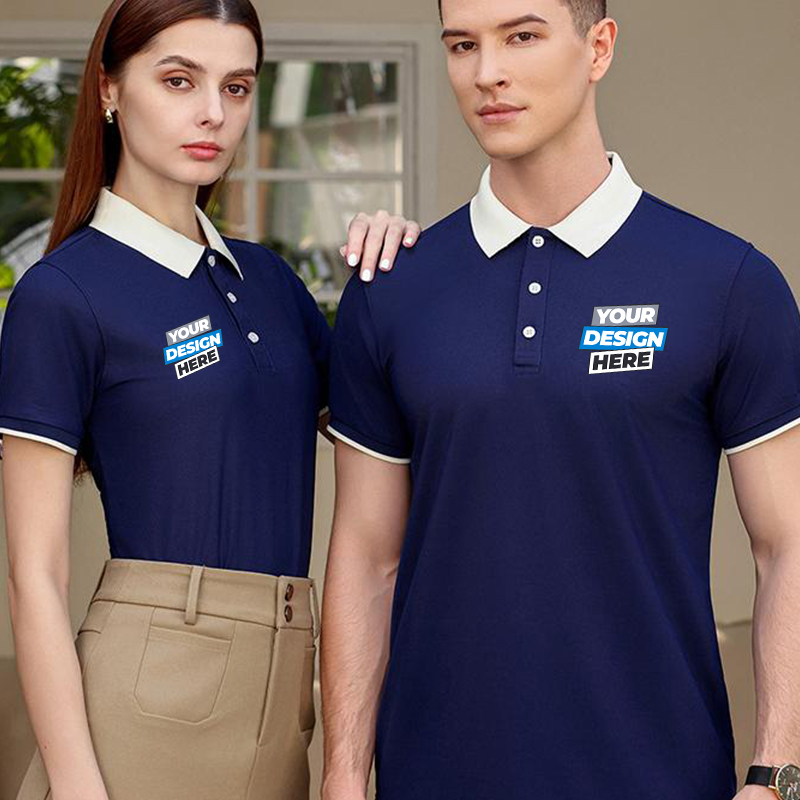 Polo Color Block - Impression  - Embroidery Logo avis et prix