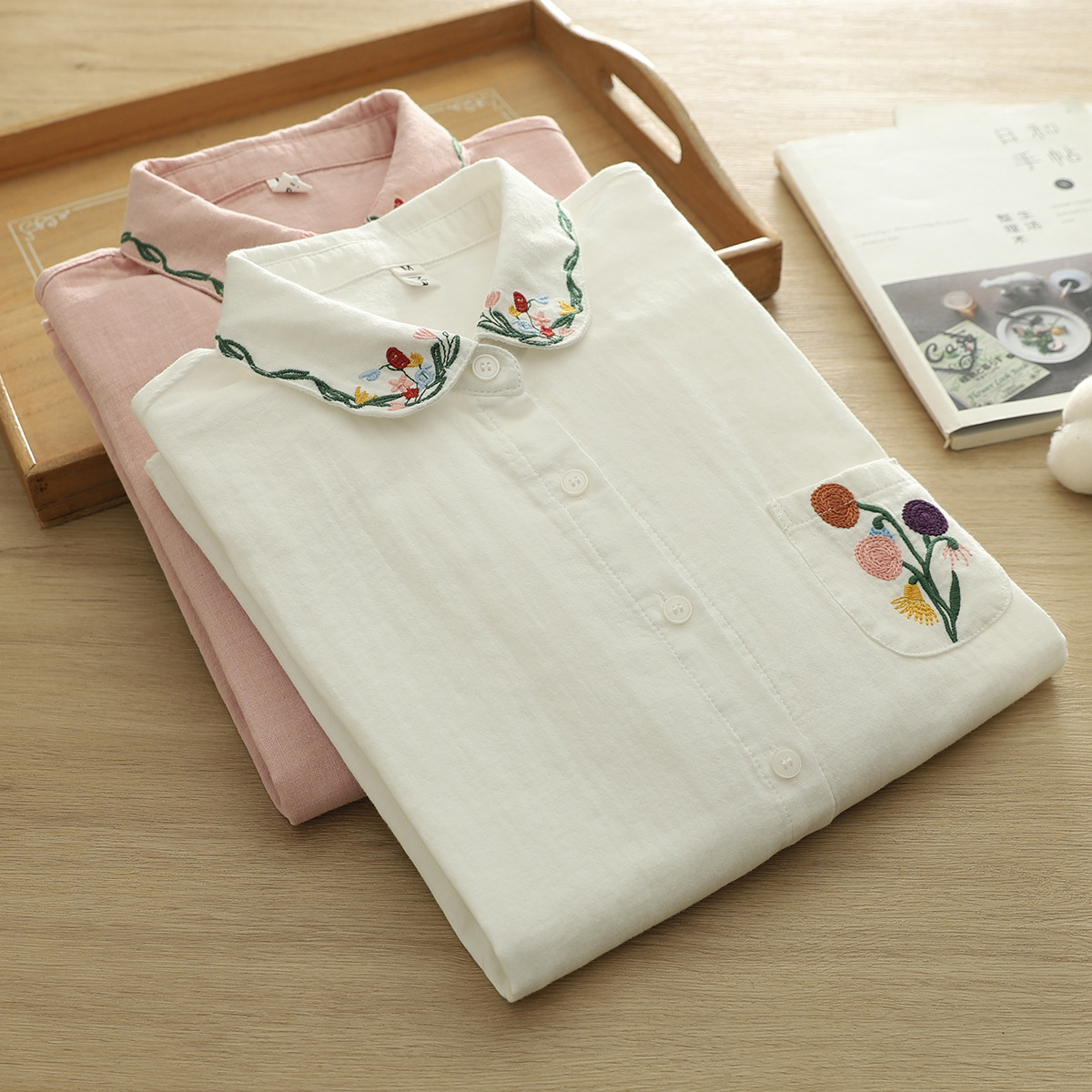 Chemises et blouses élégantes  - Embroidery Yarns avis et prix