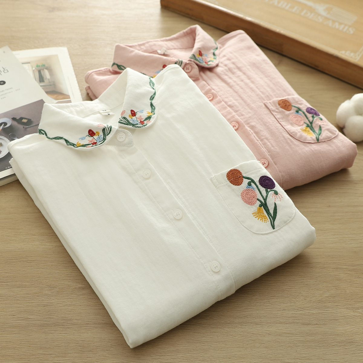 Chemises et blouses élégantes  - Embroidery Yarns avis et prix