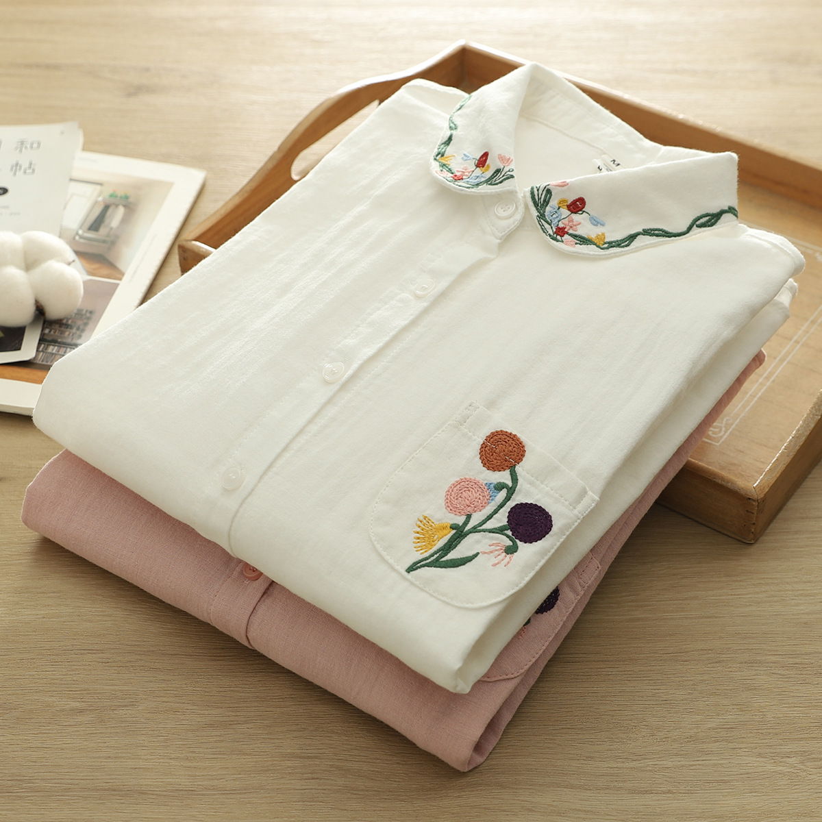 Chemises et blouses élégantes  - Embroidery Yarns avis et prix