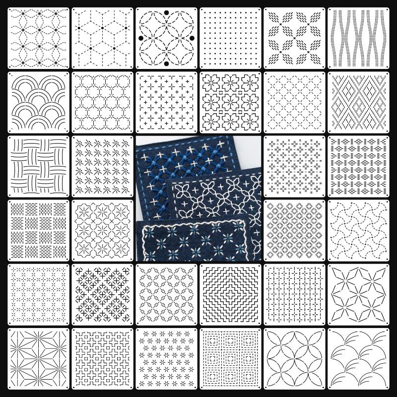 9/32 Pièces Pochoirs de Broder - Embroidery Tools avis et prix
