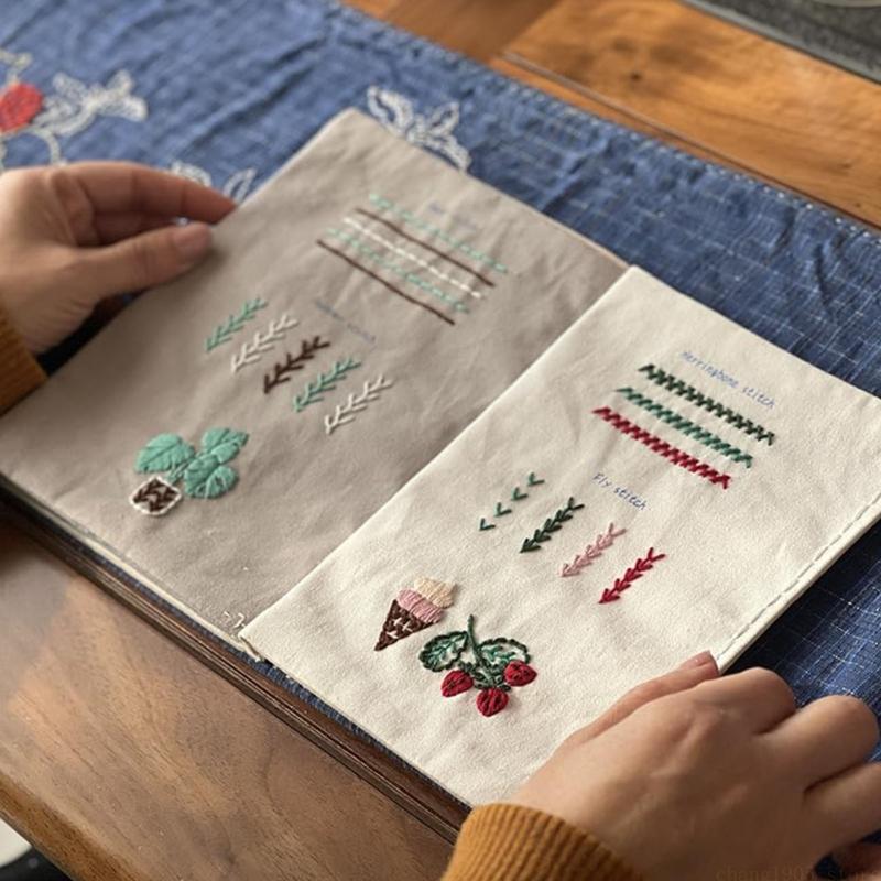 QX2E – guide broderie tissu fa - Embroidery Guide Book avis et prix