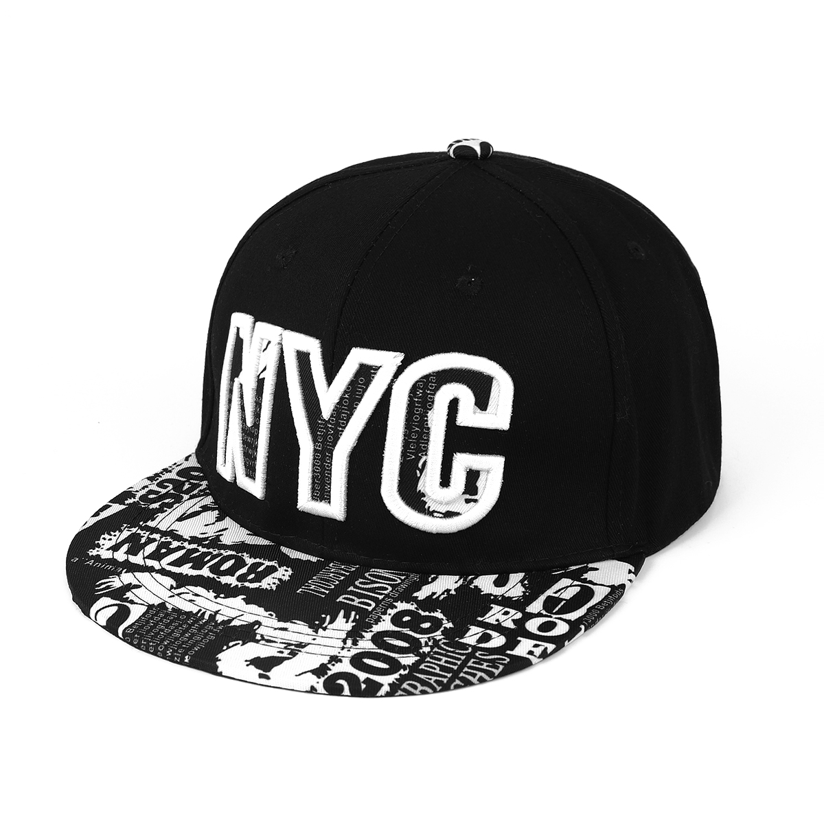 Chapeau à bordé NYCE à motifs  - Embroidery Nyc avis et prix