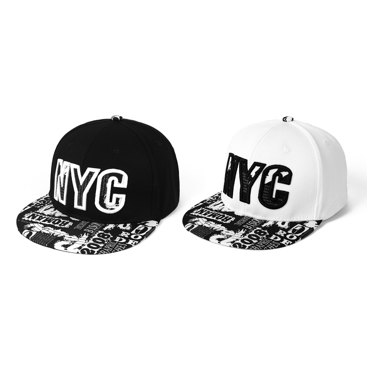 Chapeau à bordé NYCE à motifs  - Embroidery Nyc avis et prix