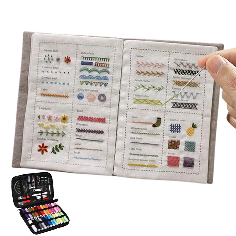 Livre de points de broderie, g - Embroidery Guide Book avis et prix